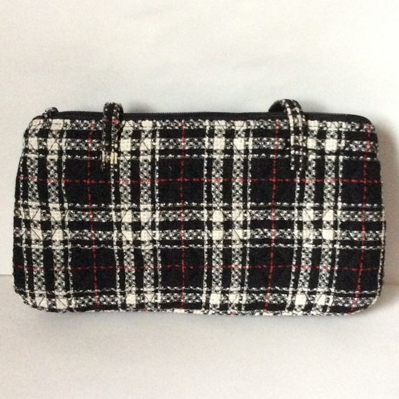 Bundle of 2 Vera Bradley Tweed Plaid Bags - Picture 2 of 9
